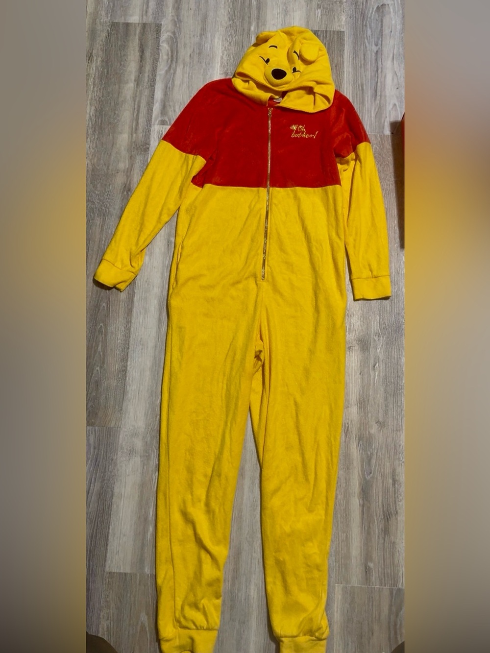 Disney Winnie The Pooh Adult Costume Union Suit